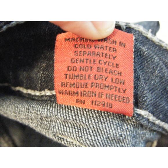 Royal Roots Perfect Jeans Size 9/10 Women's Dark Wash Capri Jeans - Picture 5 of 6